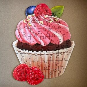 Berries Cupcake Puzzle